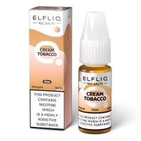 Cream Tobacco - ELFLIQ - Nic Salt E-Liquid 10 MG