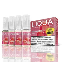 4 Pack - Strawberry - Liqua - E-Liquid 3 MG