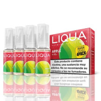 4 Pack - Apple - Liqua - E-Liquid 3 MG