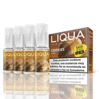 4 Pack - Cookies - Liqua - E-Liquid 3MG