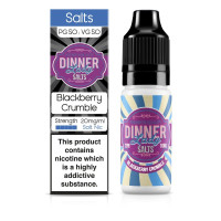 Blackberry Crumble - Dinner Lady - Nic Salt E-Liquid 10MG