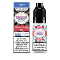 Strawberry Ice - Dinner Lady - Nic Salt E-Liquid 20MG