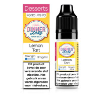 Lemon Tart - Dinner Lady - High VG E-Liquid 3MG