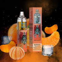 Tangerine Ice - RandM Tornado 7000 - Disposable Vape