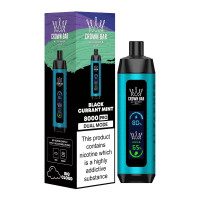 Blackcurrant Mint - Al Fakher 8000 Pro Dual Mode - Disposable Vape