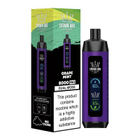 Grape Mint - Al Fakher 8000 Pro Dual Mode - Disposable Vape