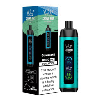 Gum Mint - Al Fakher 8000 Pro Dual Mode - Disposable Vape