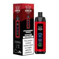 Strawberry Punch - Al Fakher 8000 Pro Dual Mode - Disposable Vape