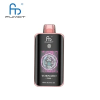 White Gummy Ice - RandM Tornado 25000 - Disposable Vape