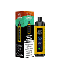 Orange Mint - Al Fakher 8000 Pro Dual Mode - Disposable Vape