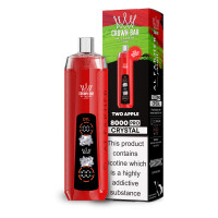 ⁠Two Apple - Al Fakher 8000 CRYSTAL - Disposable Vape