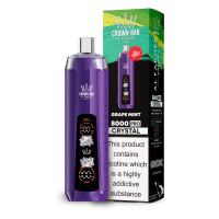 Grape Mint - Al Fakher 8000 CRYSTAL - Disposable Vape