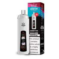 ⁠Cherry Fizz - Al Fakher 8000 CRYSTAL - Disposable Vape