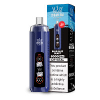 ⁠Blue Razz Blast - Al Fakher 8000 CRYSTAL - Disposable Vape