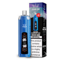 Black Currant Ice - Al Fakher 8000 CRYSTAL - Disposable Vape