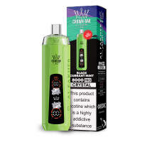 Black Currant Mint - Al Fakher 8000 CRYSTAL - Disposable Vape